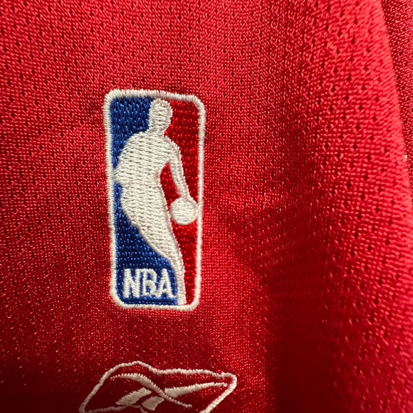 Allen Iverson #3 Philadelphia 76ers Reebok NBA red variation jersey 2XL … - Picture 5 of 10